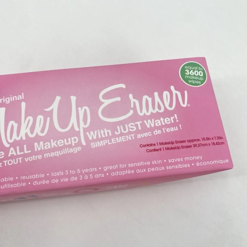 MakeUp Eraser Makeup Remover Cloth, Original Pink - RTP01